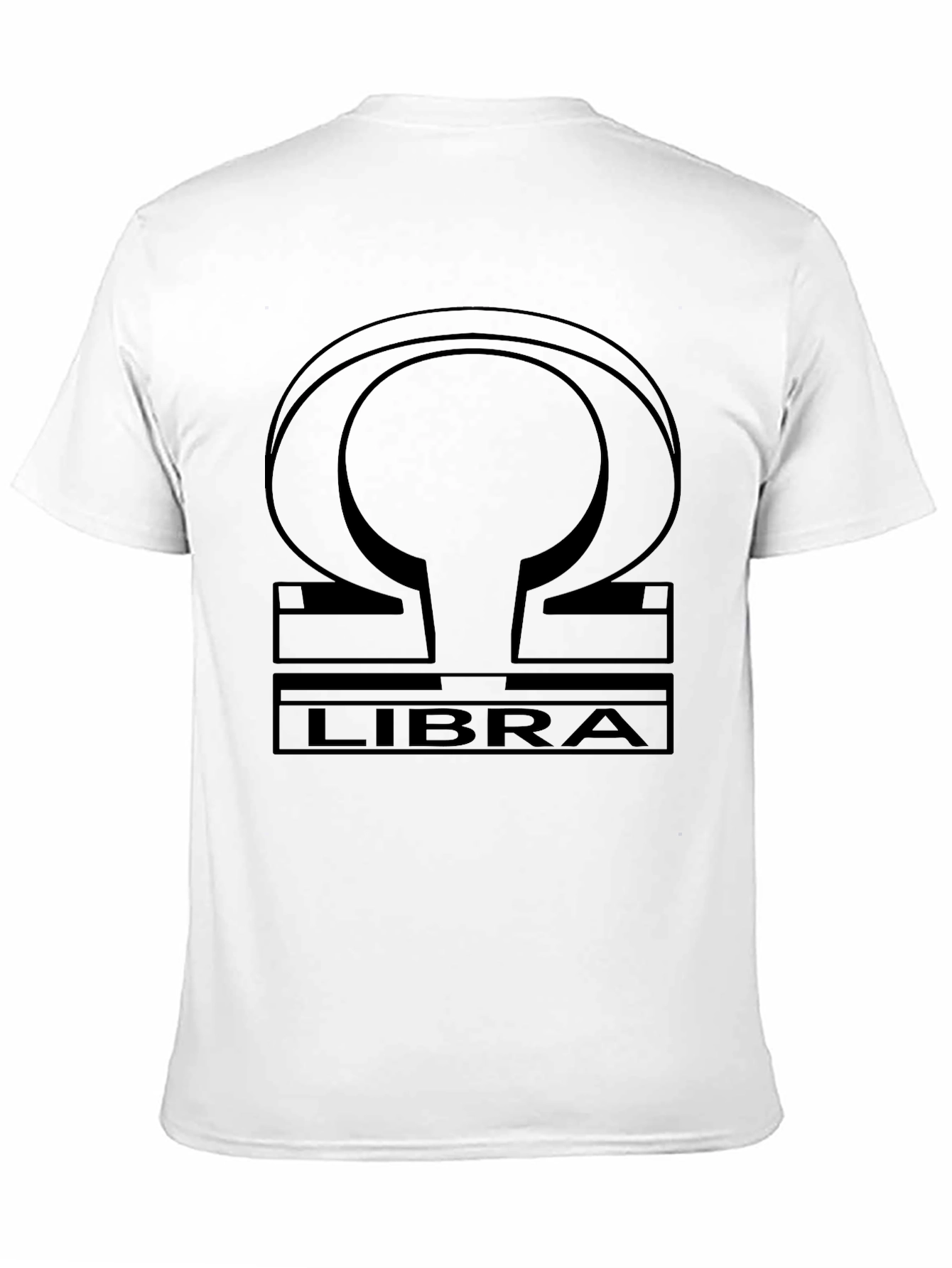 Libra Zodiac Symbol Graphic T-Shirt