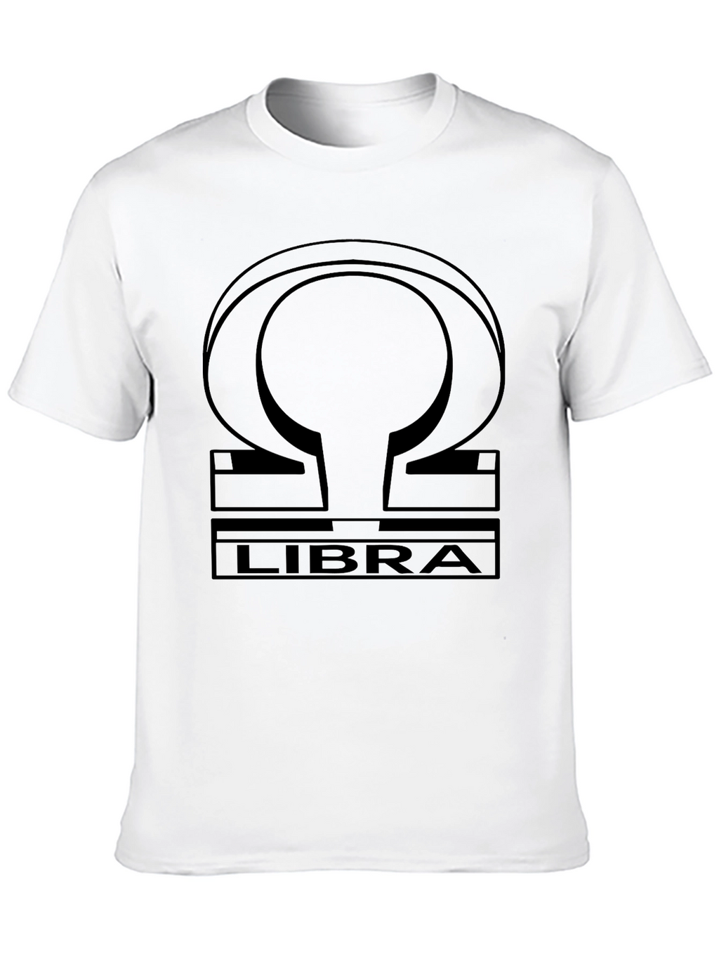 Libra Zodiac Symbol Graphic T-Shirt