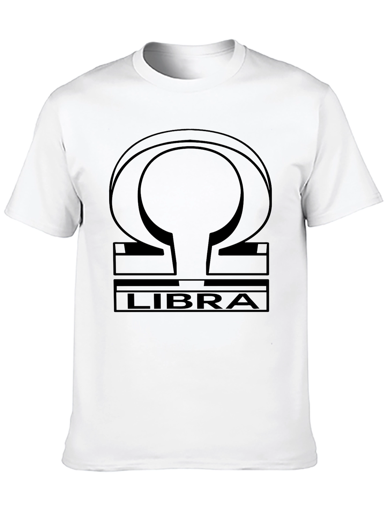 Libra Zodiac Symbol Graphic T-Shirt