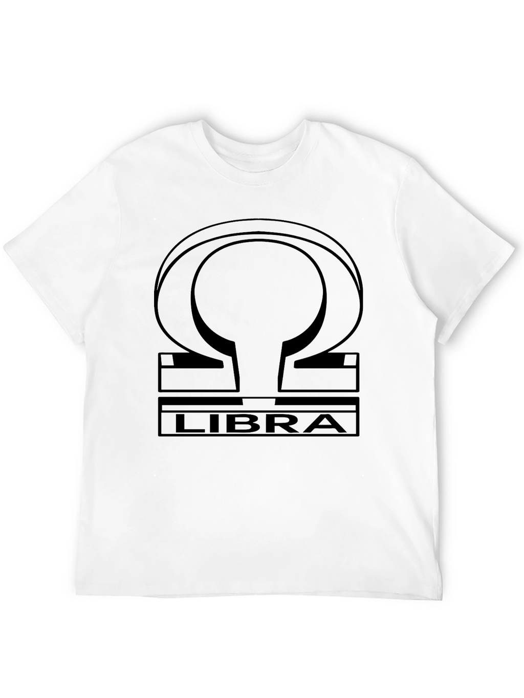 Libra Zodiac Symbol Graphic T-Shirt