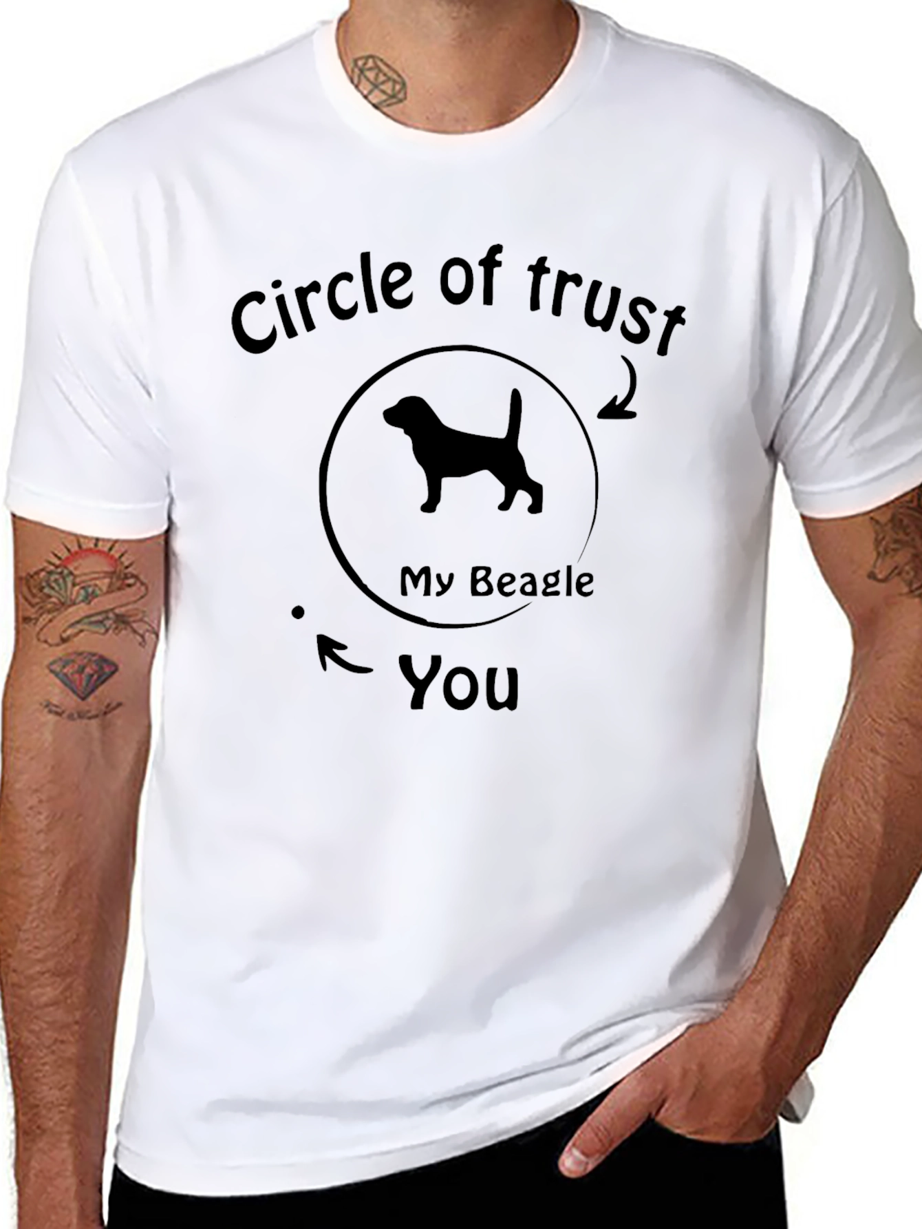 Circle of Trust Beagle T-Shirt