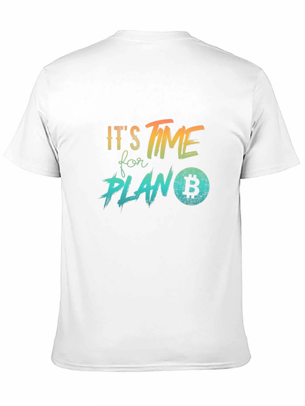 Bitcoin Plan B T-Shirt Crypto Investor Tee