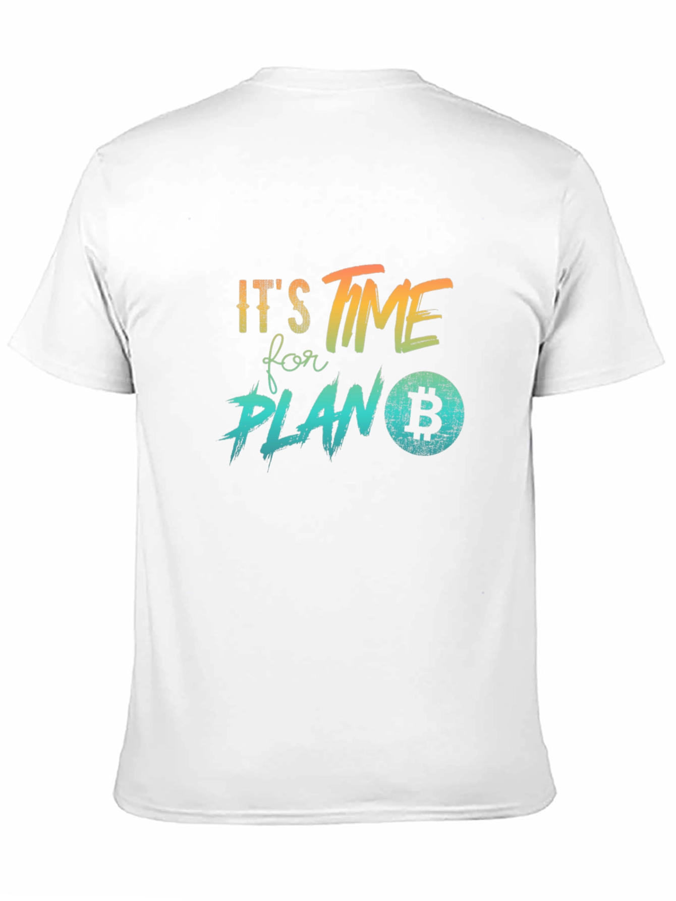 Bitcoin Plan B T-Shirt Crypto Investor Tee