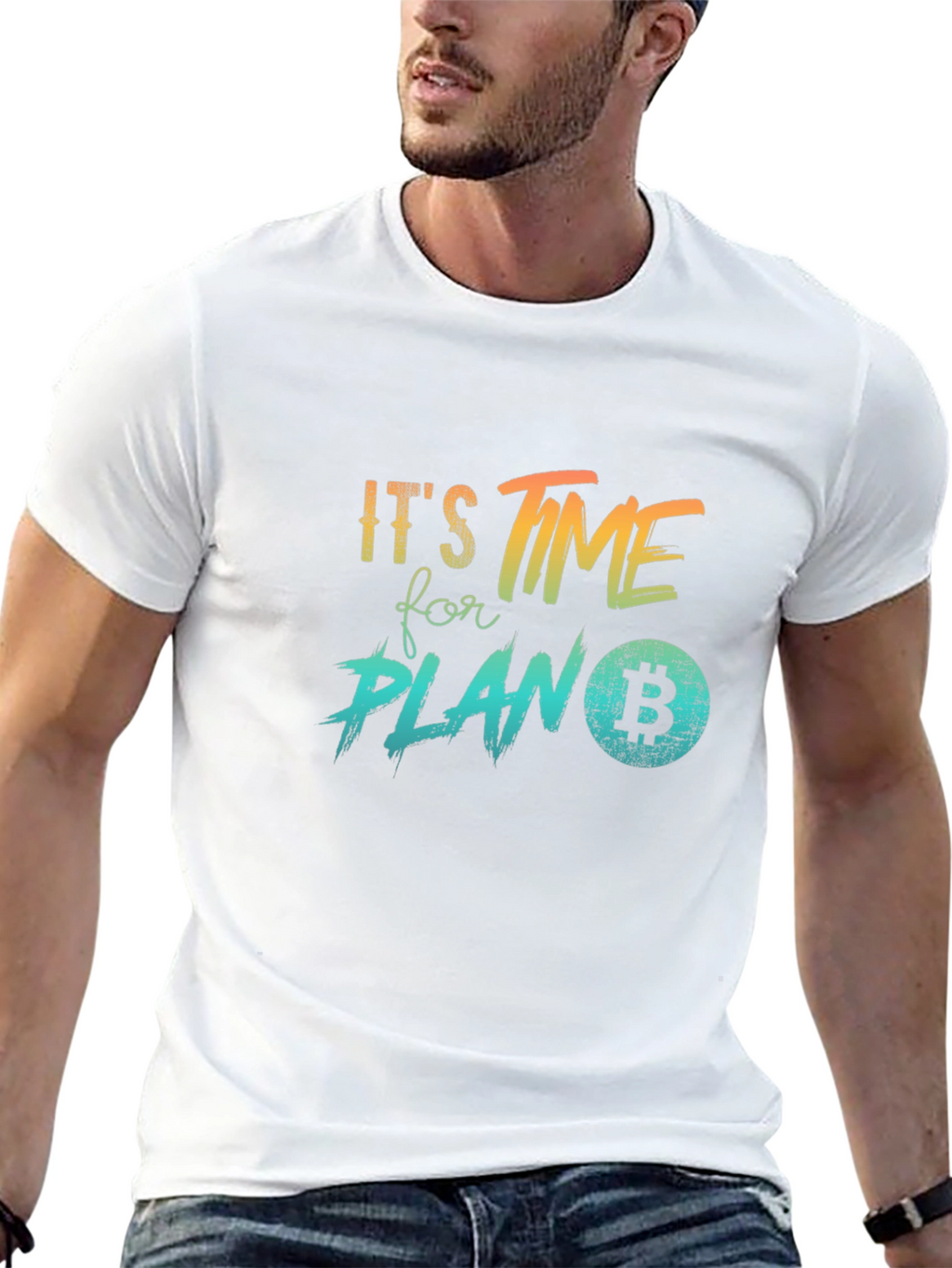 Bitcoin Plan B T-Shirt Crypto Investor Tee