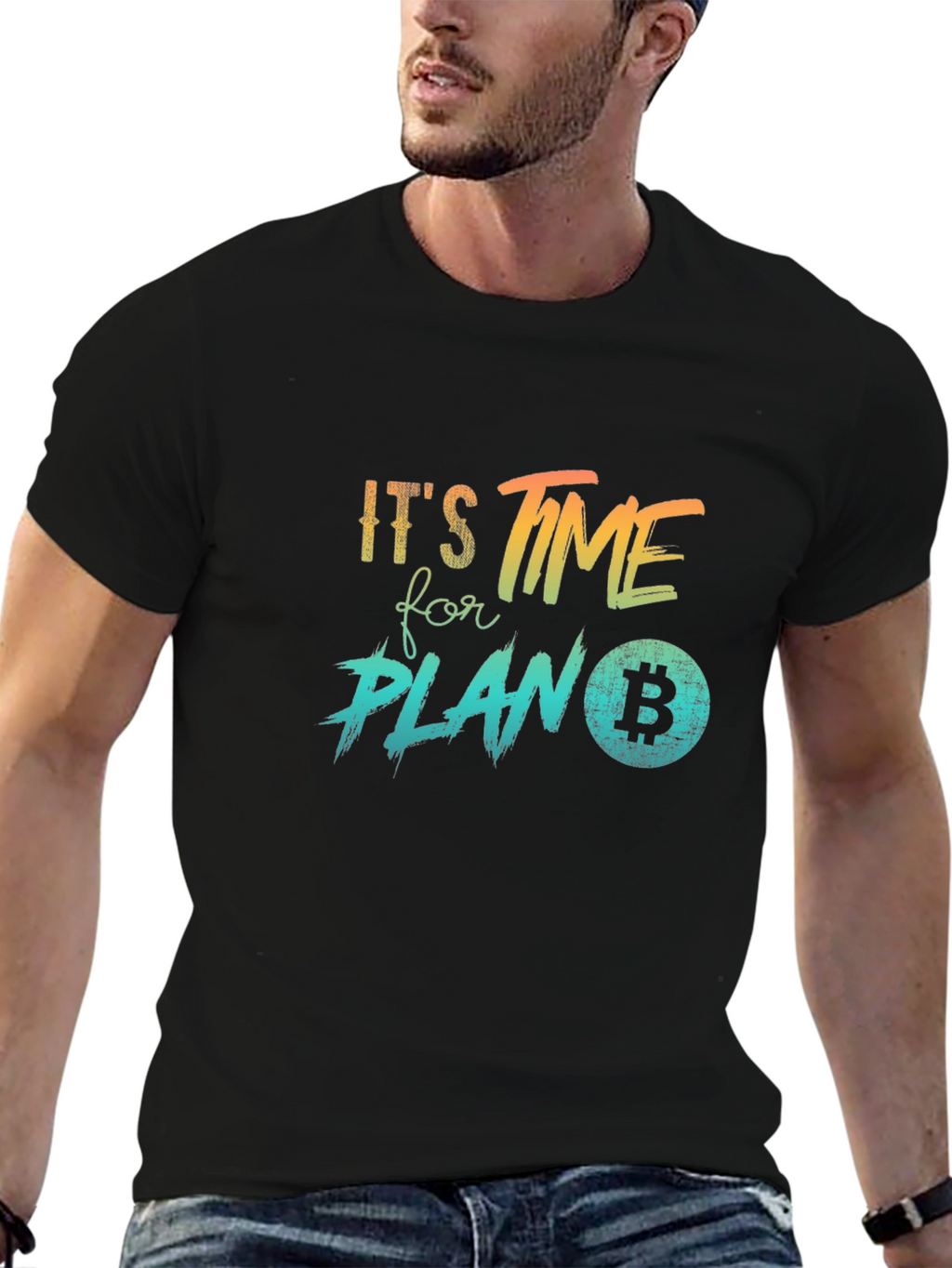 Bitcoin Plan B T-Shirt Crypto Investor Tee