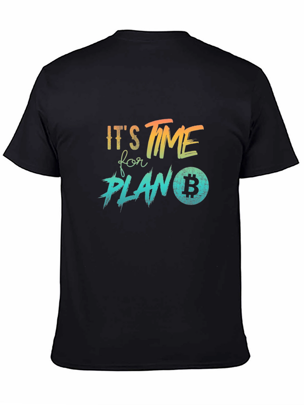 Bitcoin Plan B T-Shirt Crypto Investor Tee
