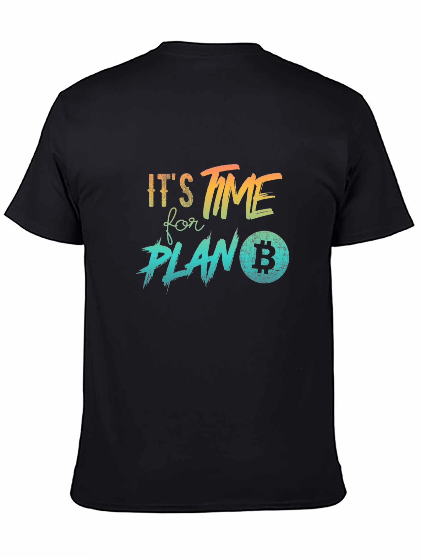 Bitcoin Plan B T-Shirt Crypto Investor Tee