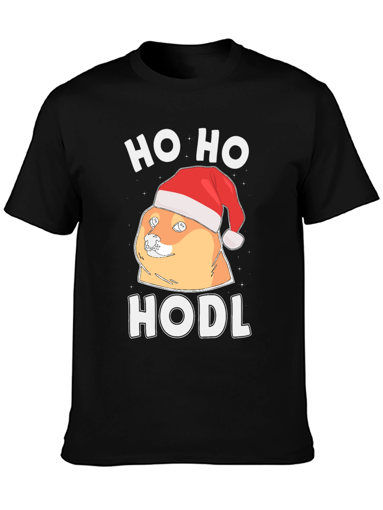 Ho Ho HODL Doge Christmas T-Shirt