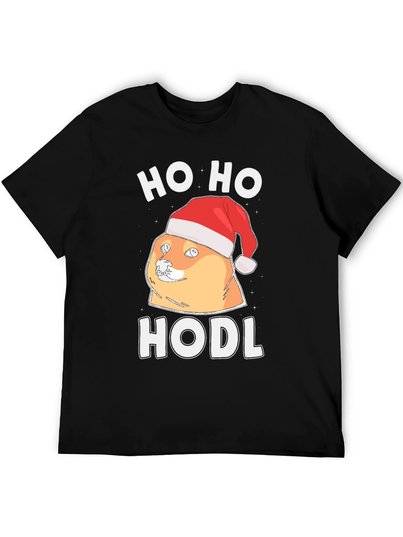 Ho Ho HODL Doge Christmas T-Shirt
