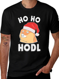 Ho Ho HODL Doge Christmas T-Shirt