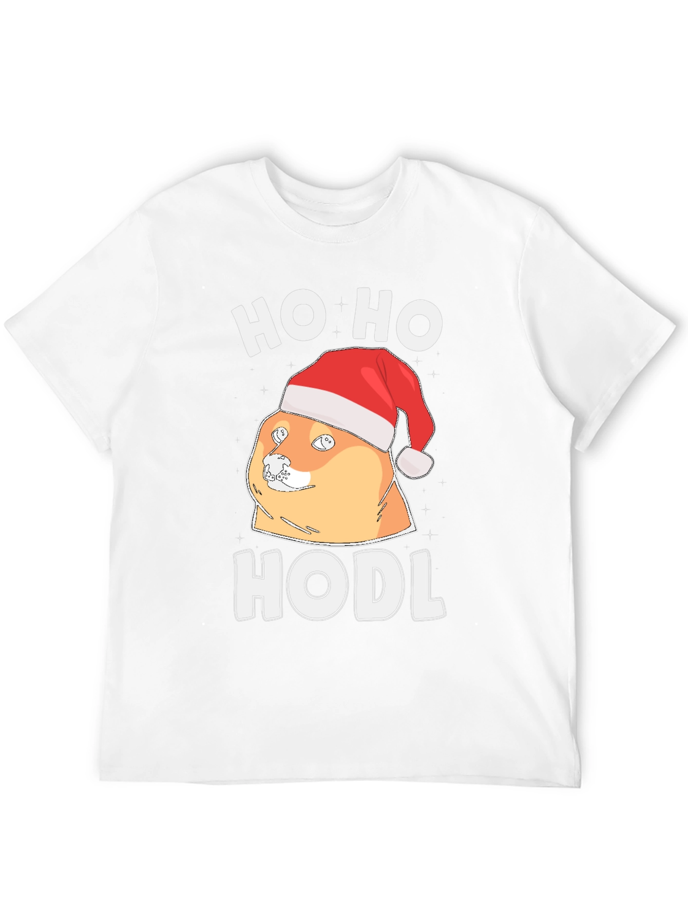 Ho Ho HODL Doge Christmas T-Shirt