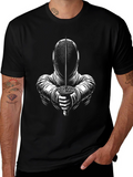 Fencer Graphic Tee - Swordplay Design