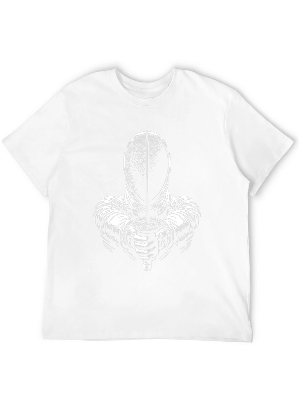 Fencer Graphic Tee - Swordplay Design