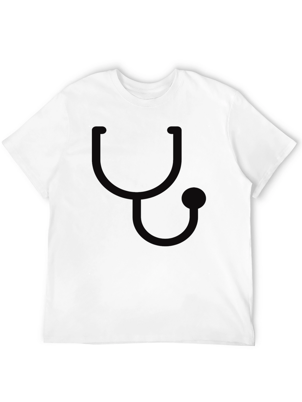 Stethoscope Graphic T-Shirt - Medical Theme Tee