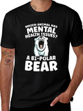 Bi-Polar Bear Mental Health T-Shirt