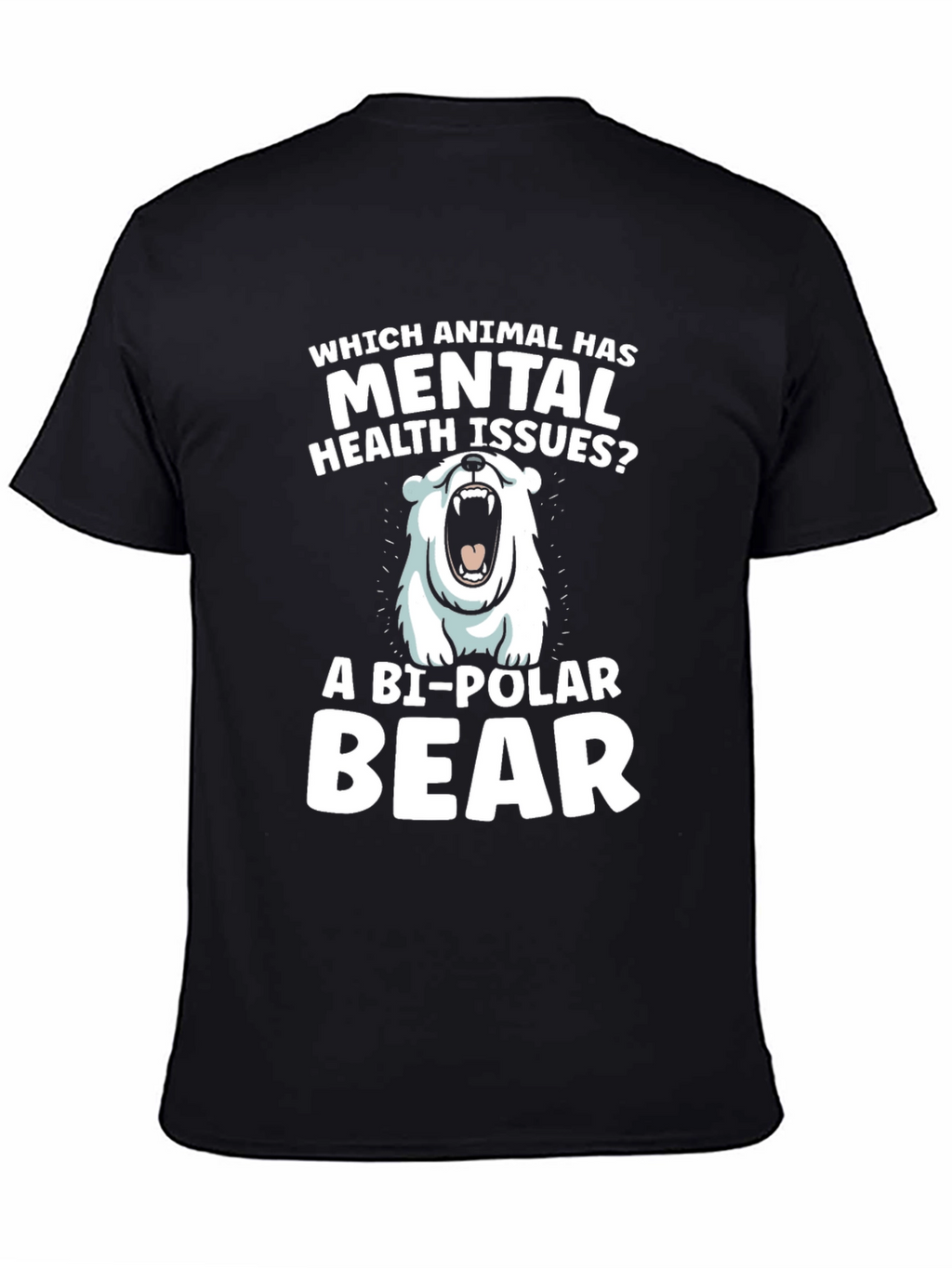 Bi-Polar Bear Mental Health T-Shirt
