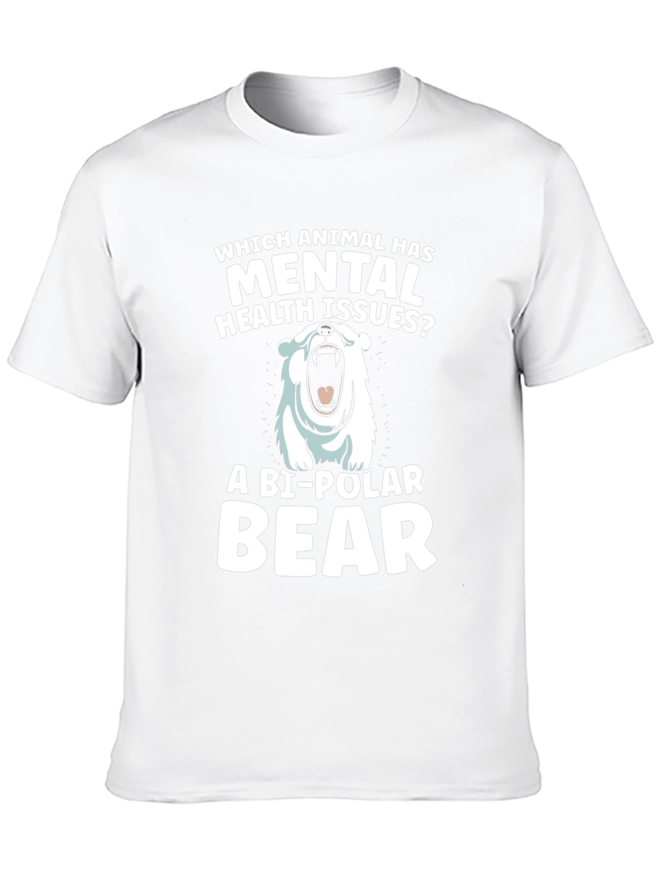 Bi-Polar Bear Mental Health T-Shirt