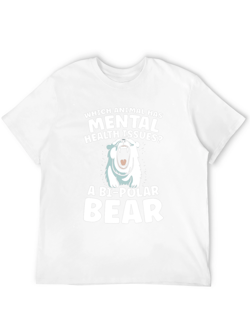 Bi-Polar Bear Mental Health T-Shirt
