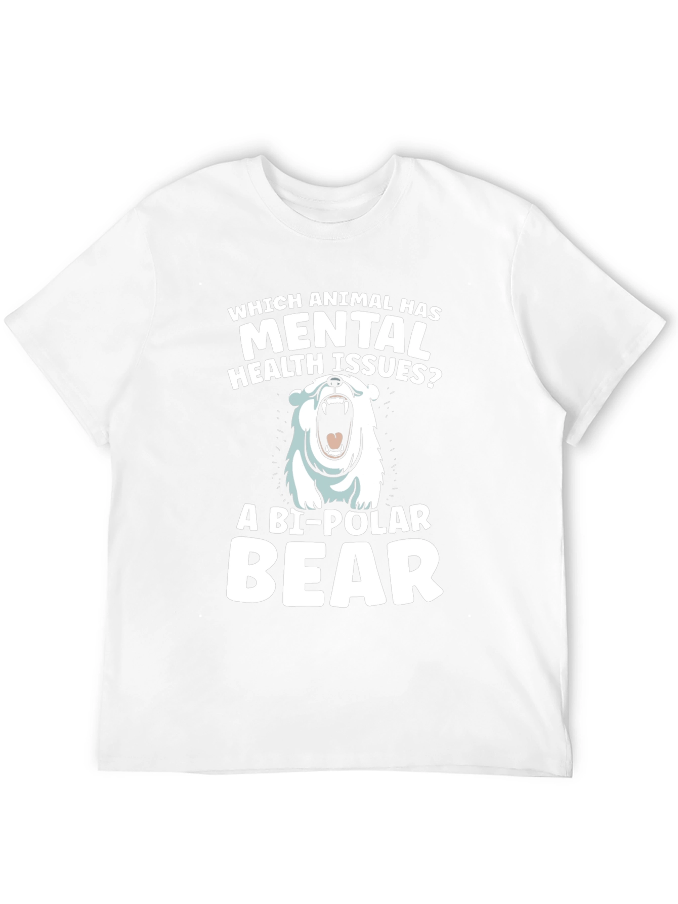 Bi-Polar Bear Mental Health T-Shirt