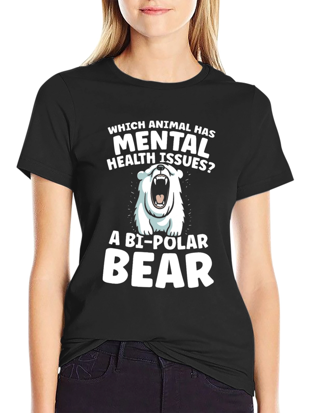 Bi-Polar Bear Mental Health T-Shirt