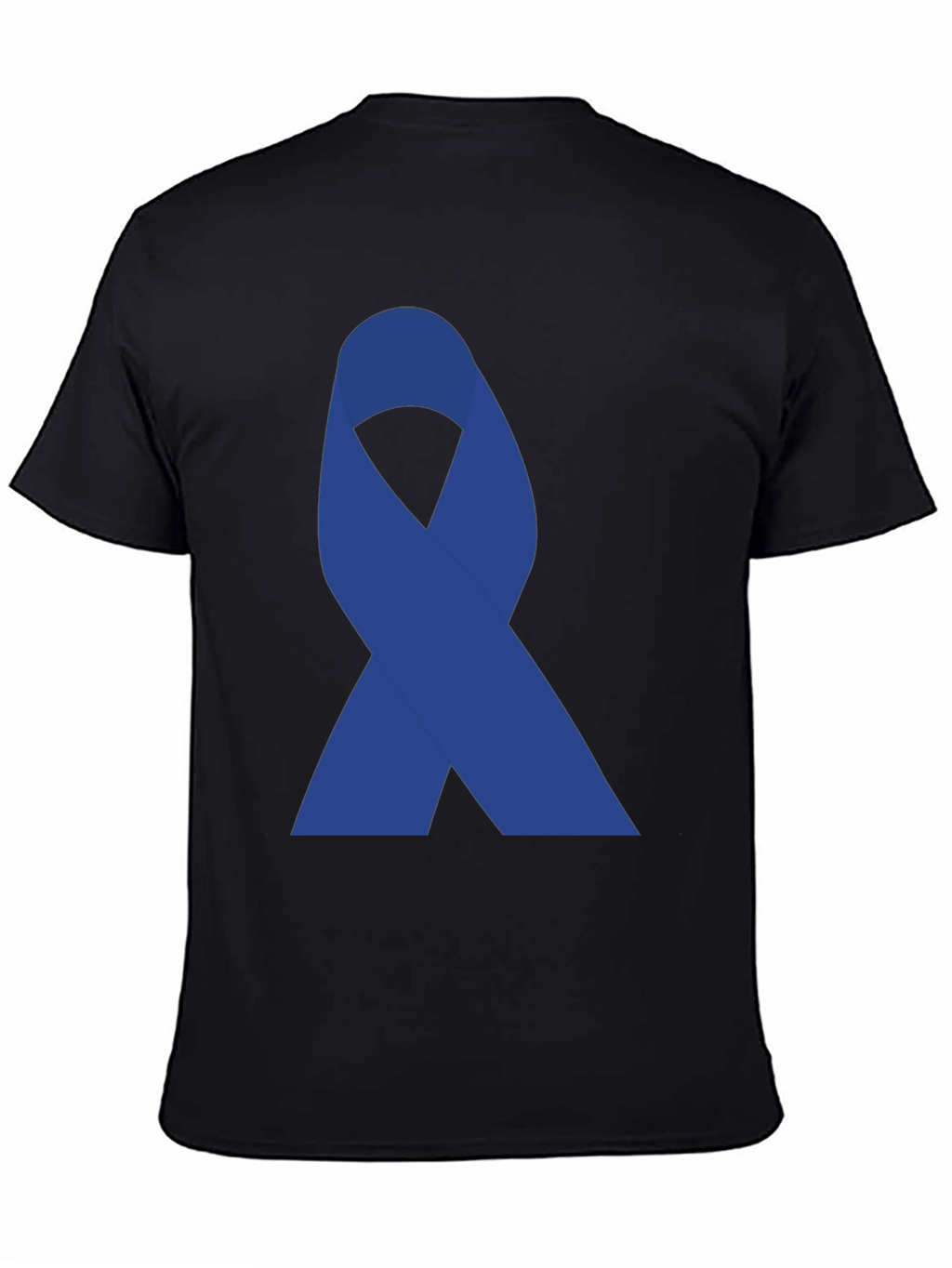 Blue Ribbon Graphic T-Shirt - Awareness Tee