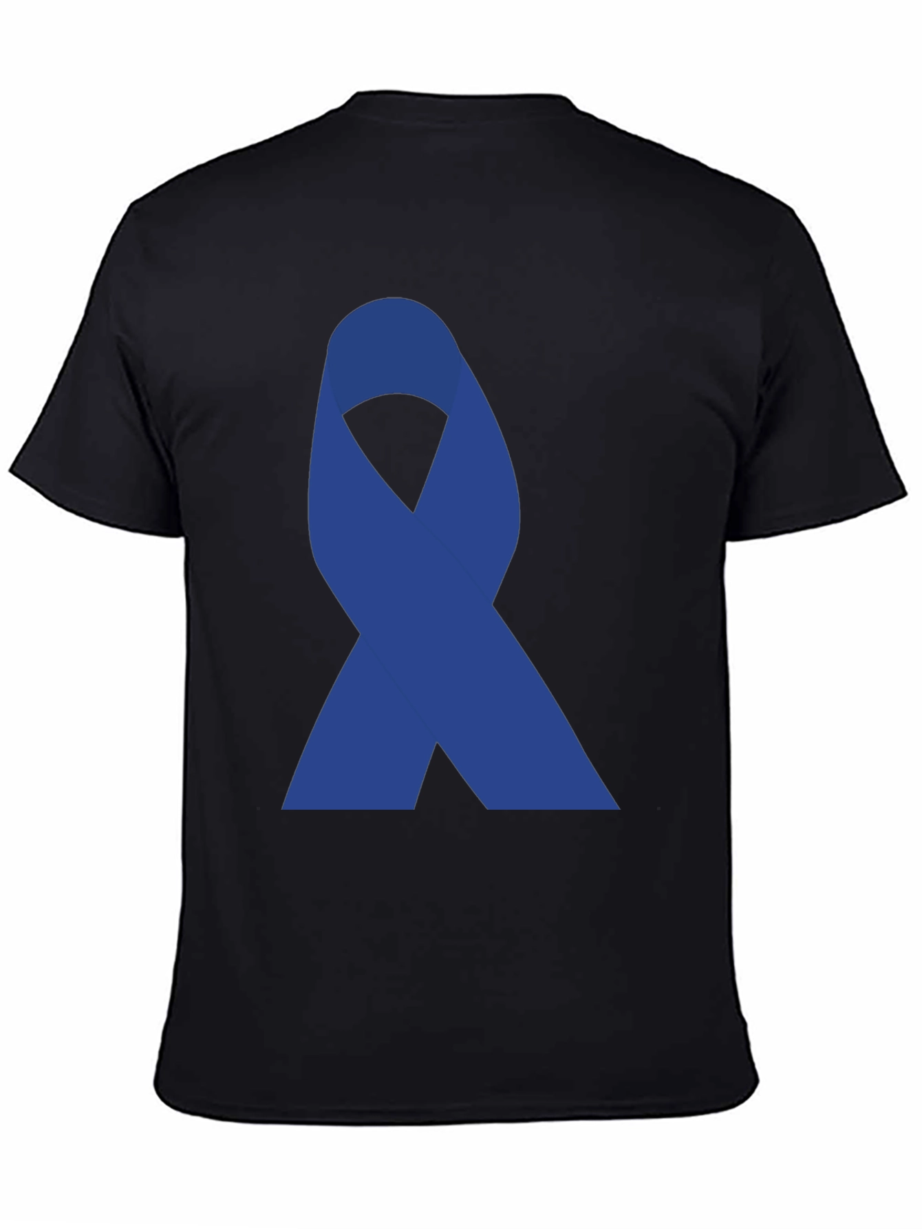 Blue Ribbon Graphic T-Shirt - Awareness Tee
