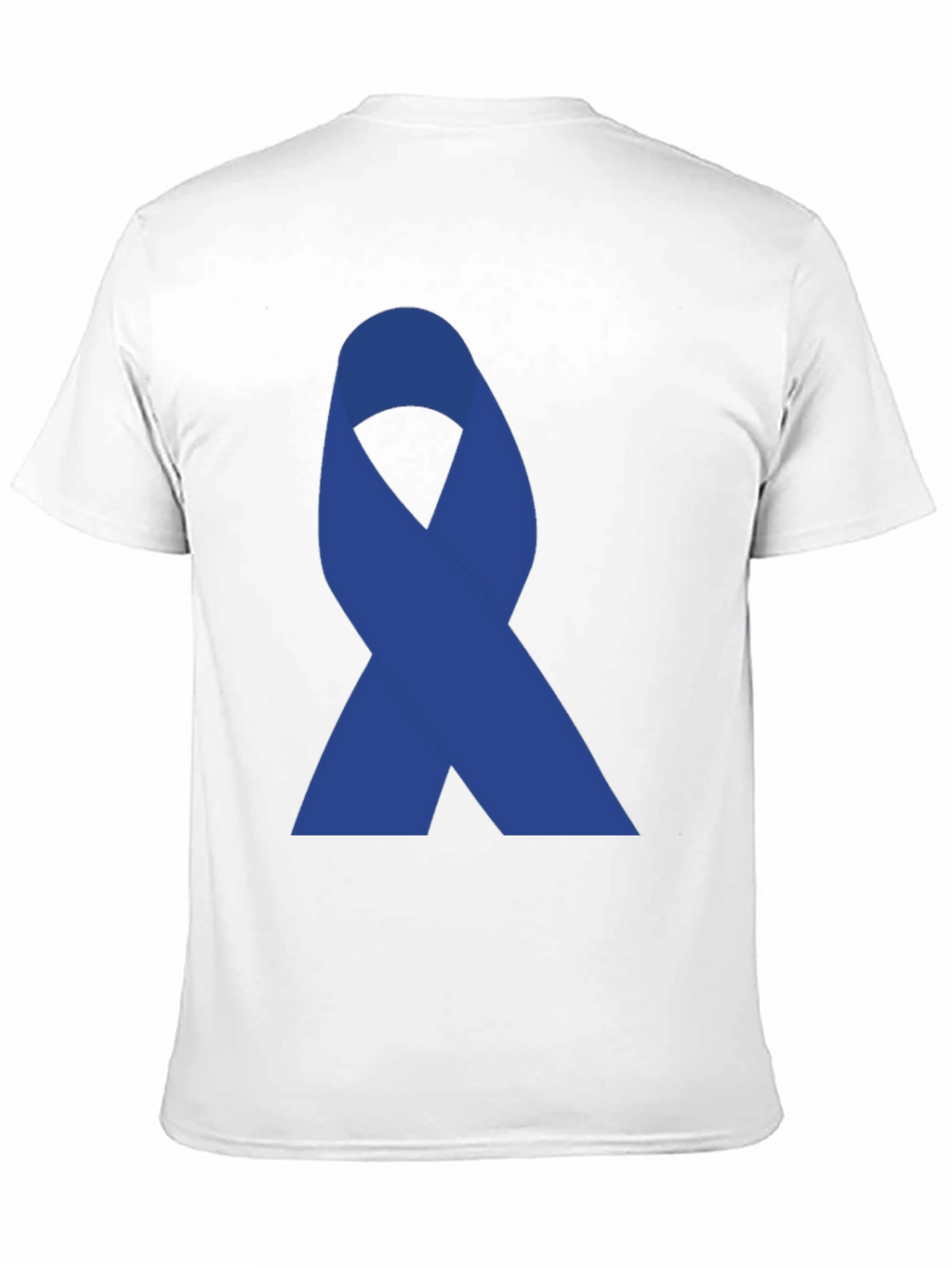 Blue Ribbon Graphic T-Shirt - Awareness Tee