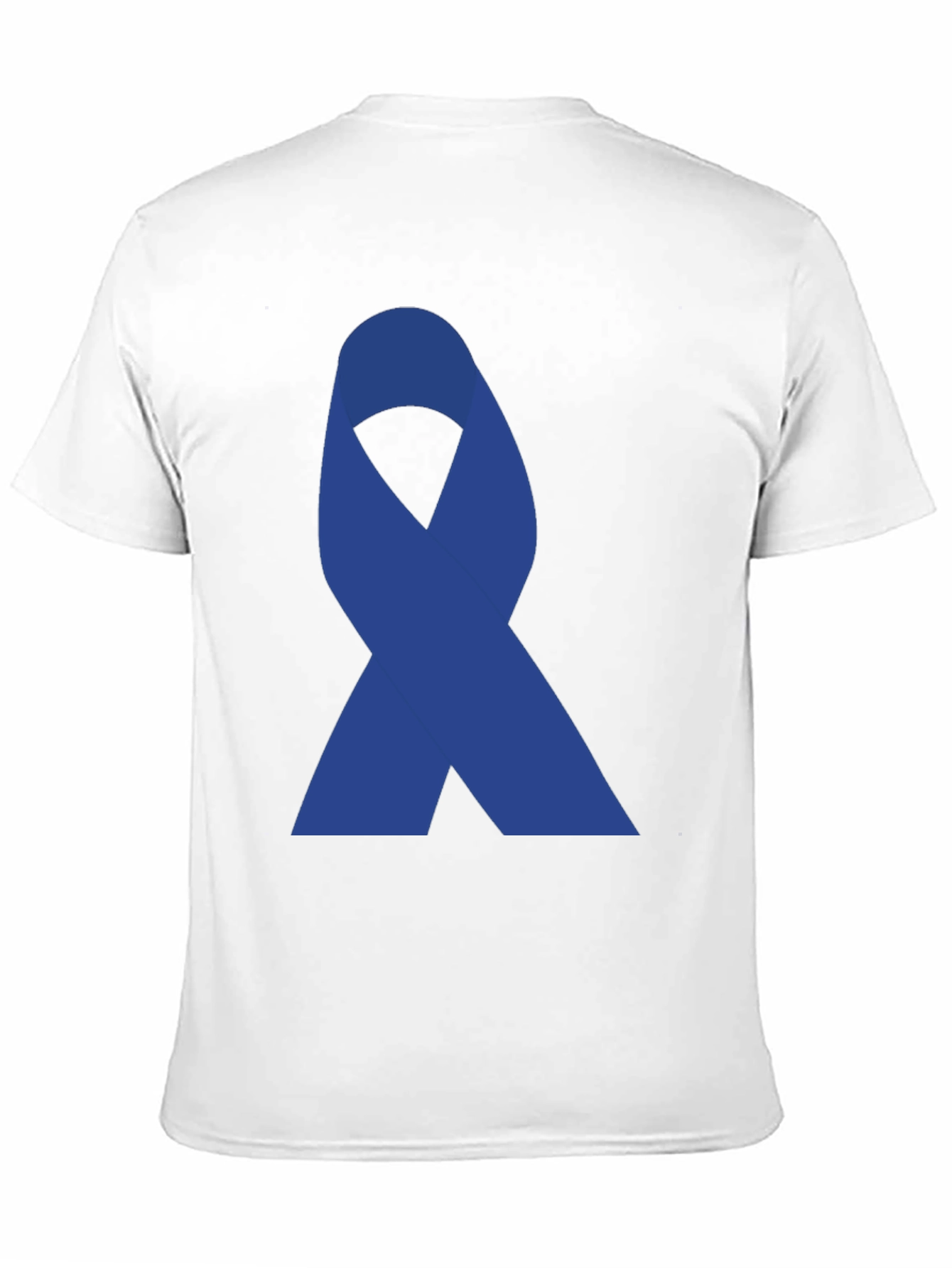 Blue Ribbon Graphic T-Shirt - Awareness Tee