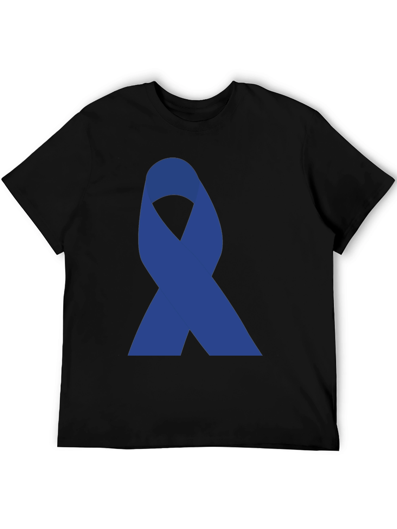 Blue Ribbon Graphic T-Shirt - Awareness Tee
