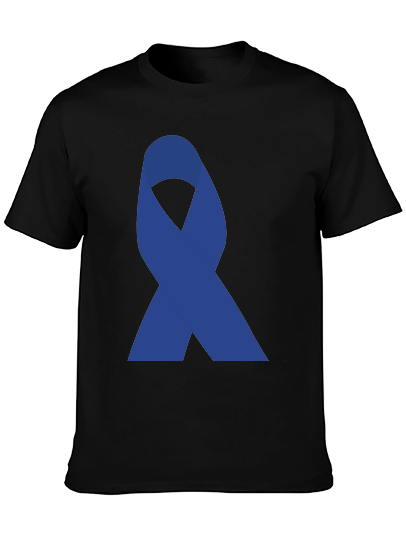 Blue Ribbon Graphic T-Shirt - Awareness Tee
