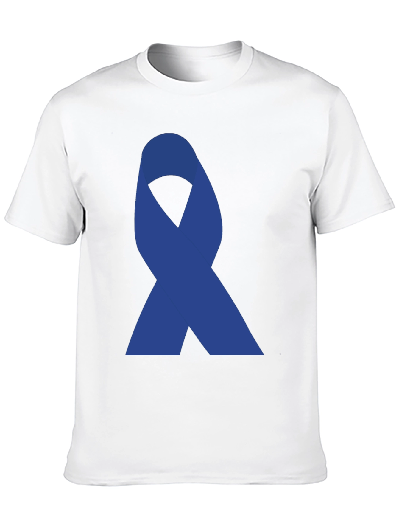 Blue Ribbon Graphic T-Shirt - Awareness Tee