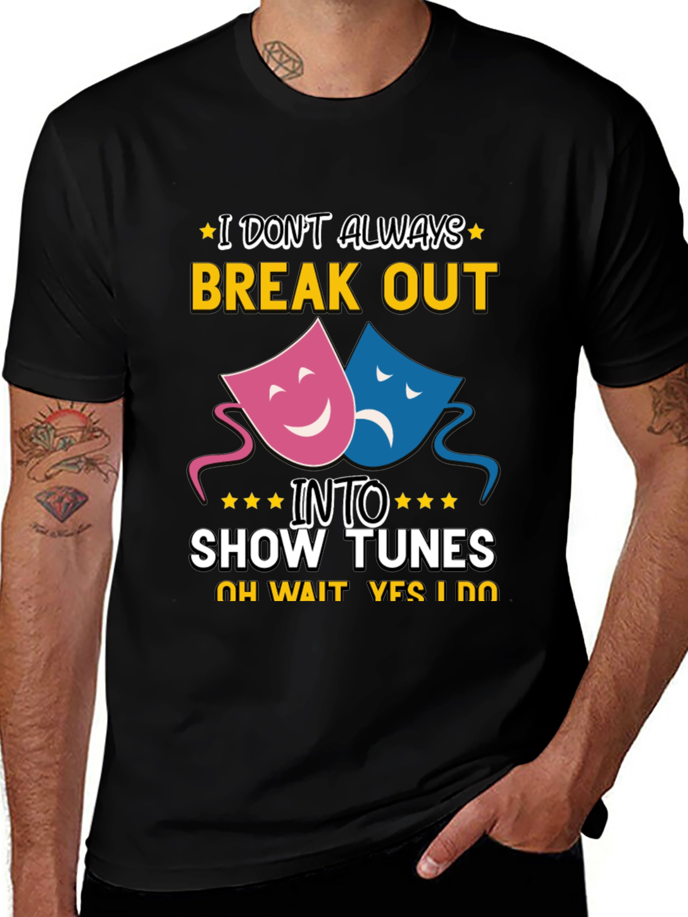 Show Tunes Graphic T-Shirt