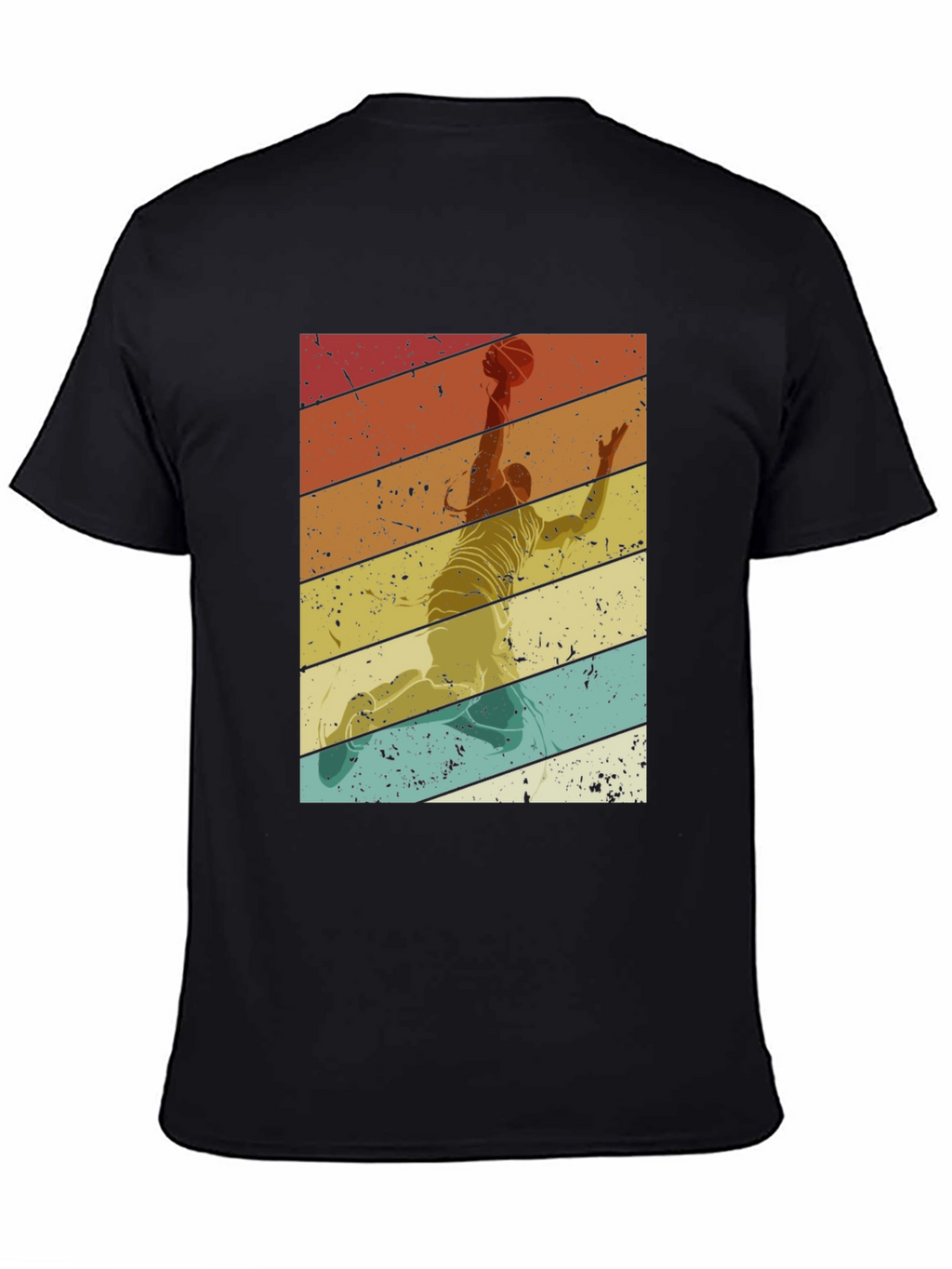 Retro Basketball Player T-Shirt