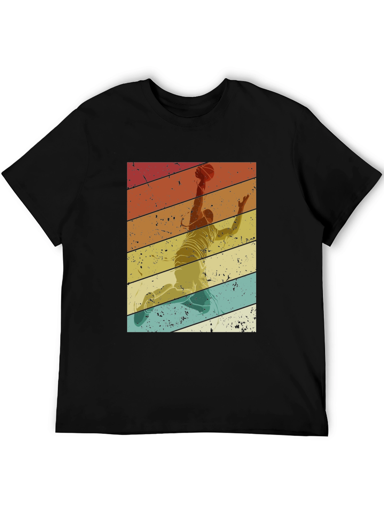 Retro Basketball Player T-Shirt