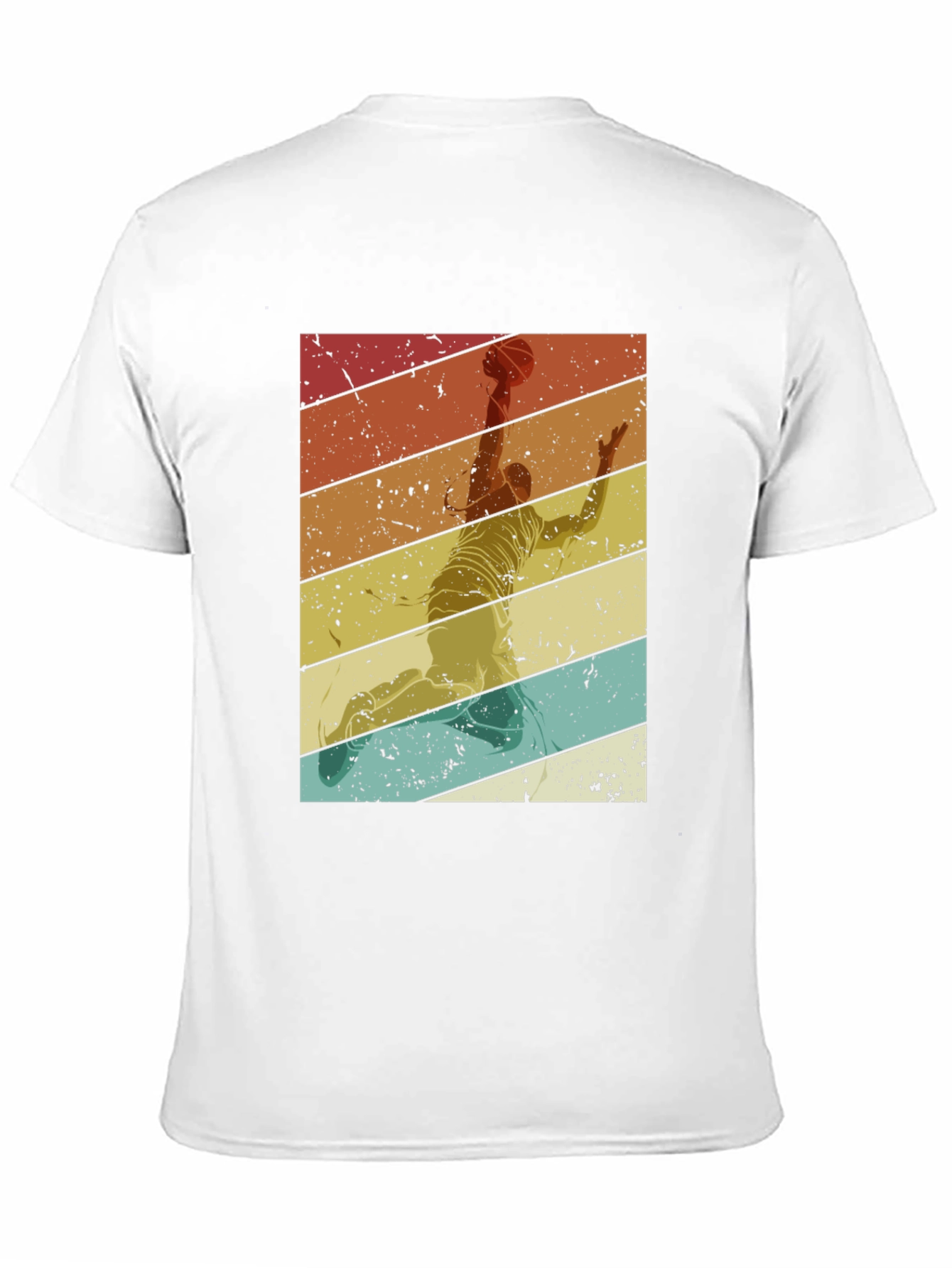 Retro Basketball Player T-Shirt