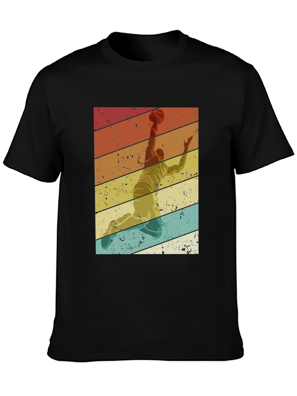 Retro Basketball Player T-Shirt