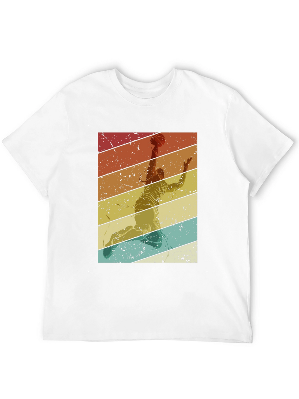Retro Basketball Player T-Shirt