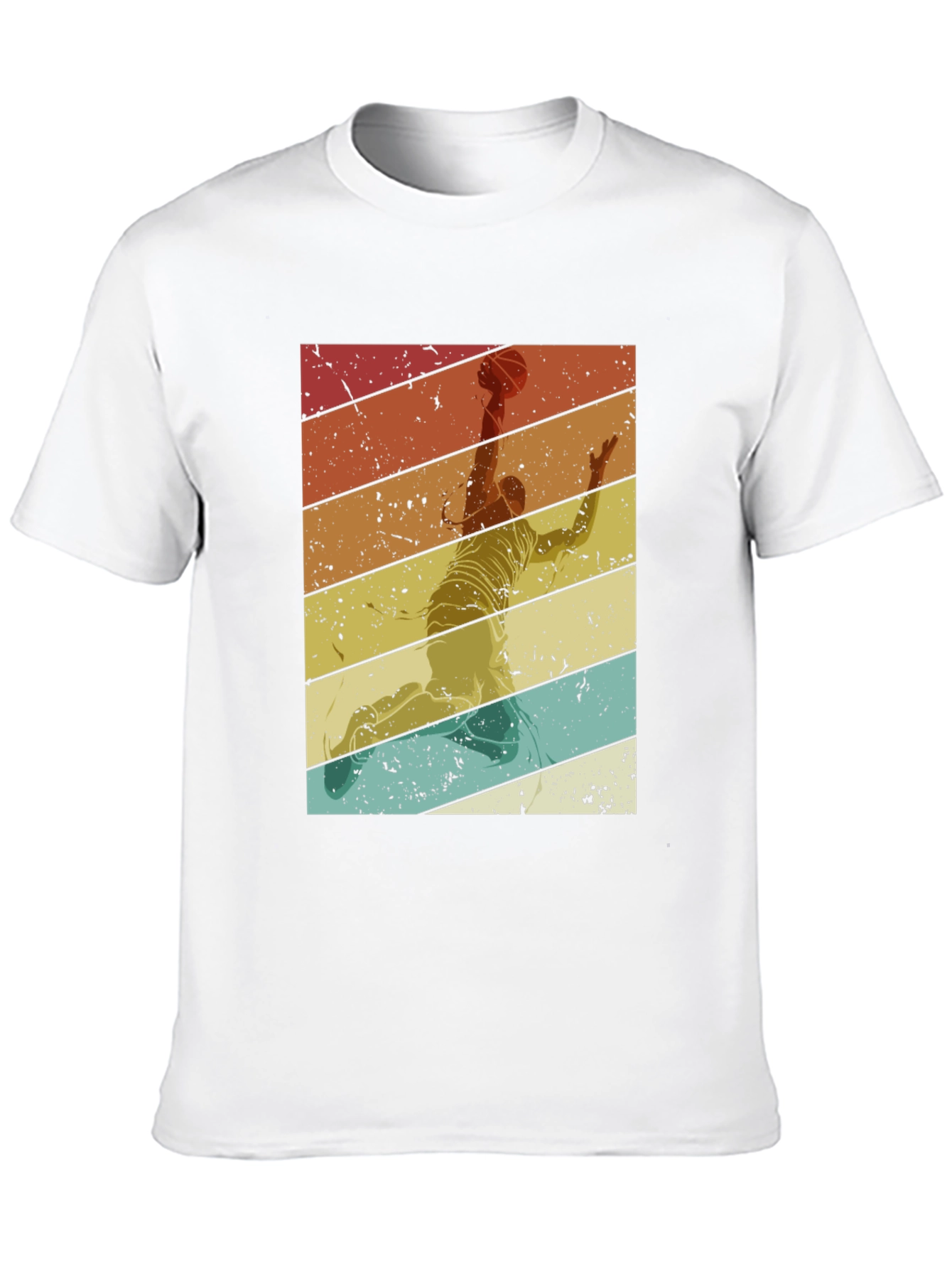 Retro Basketball Player T-Shirt