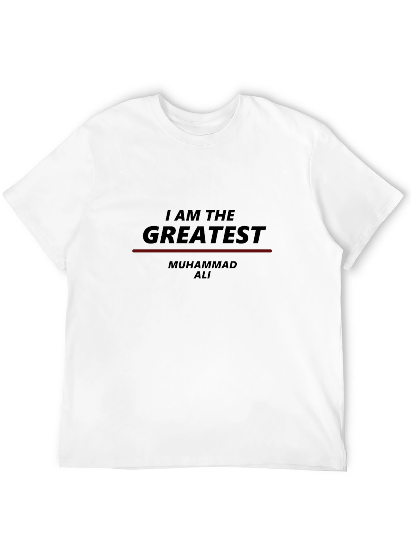 I Am The Greatest - Muhammad Ali Black T-Shirt