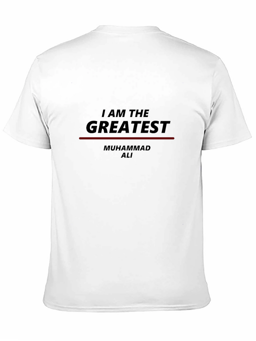 I Am The Greatest - Muhammad Ali Black T-Shirt