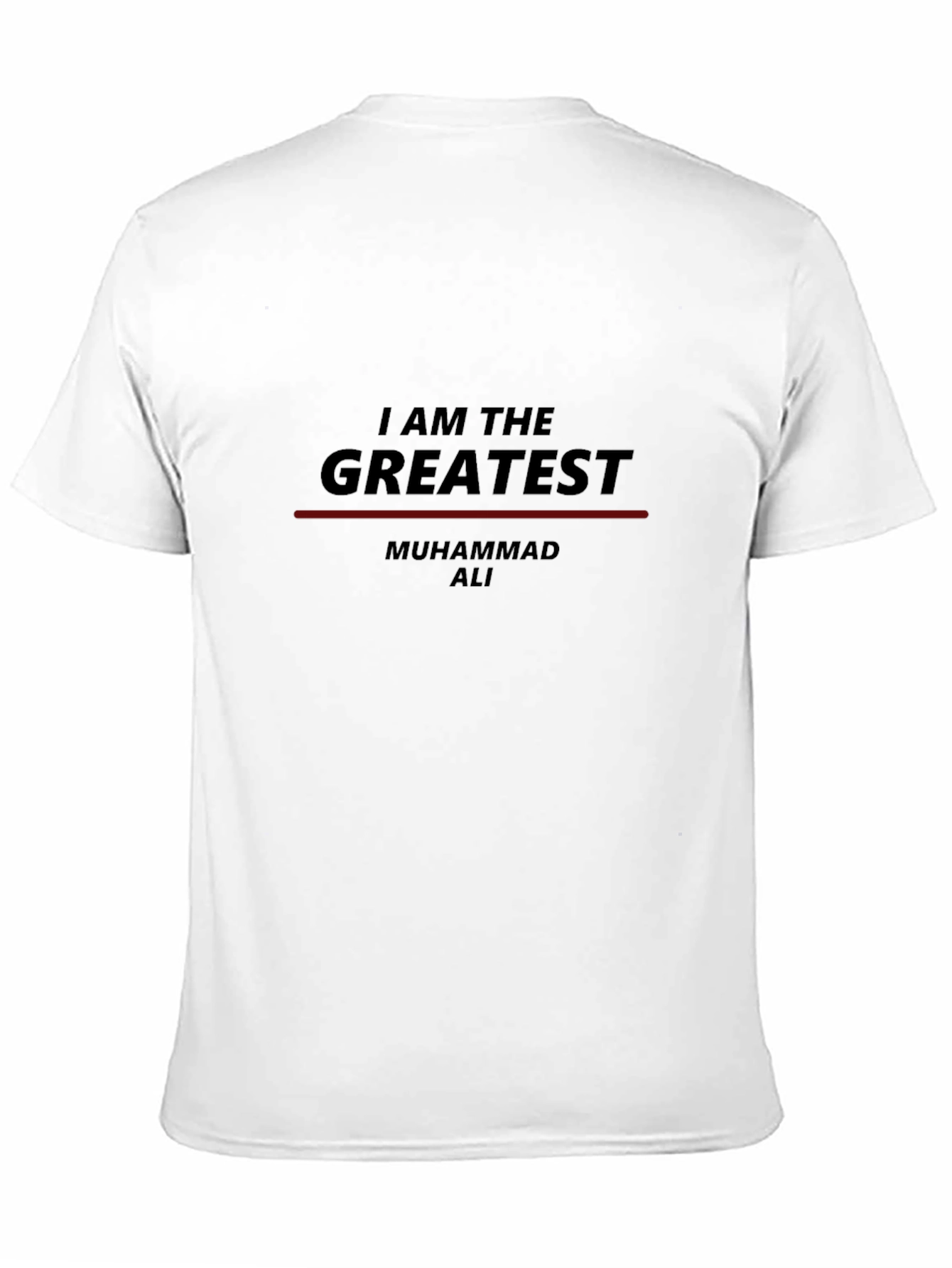 I Am The Greatest - Muhammad Ali Black T-Shirt