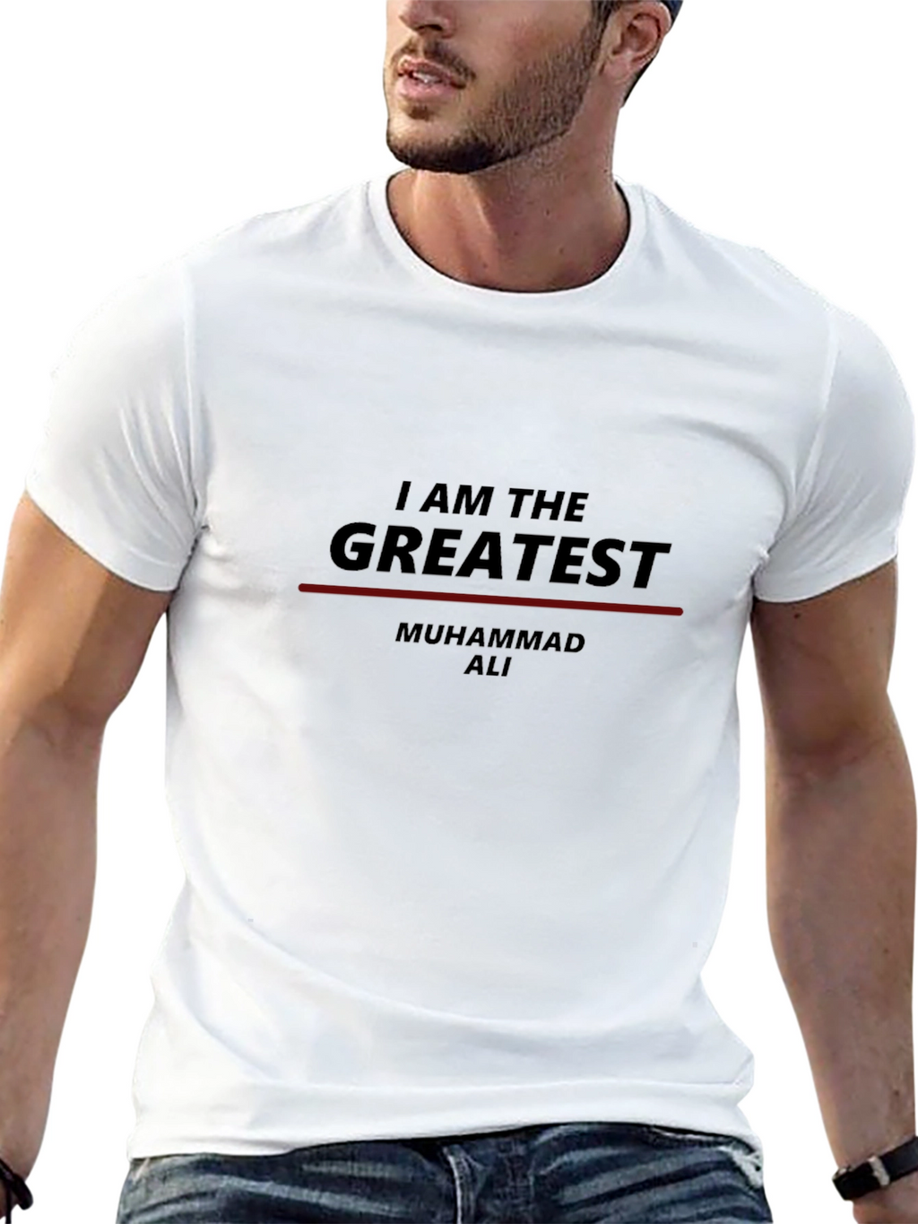 I Am The Greatest - Muhammad Ali Black T-Shirt
