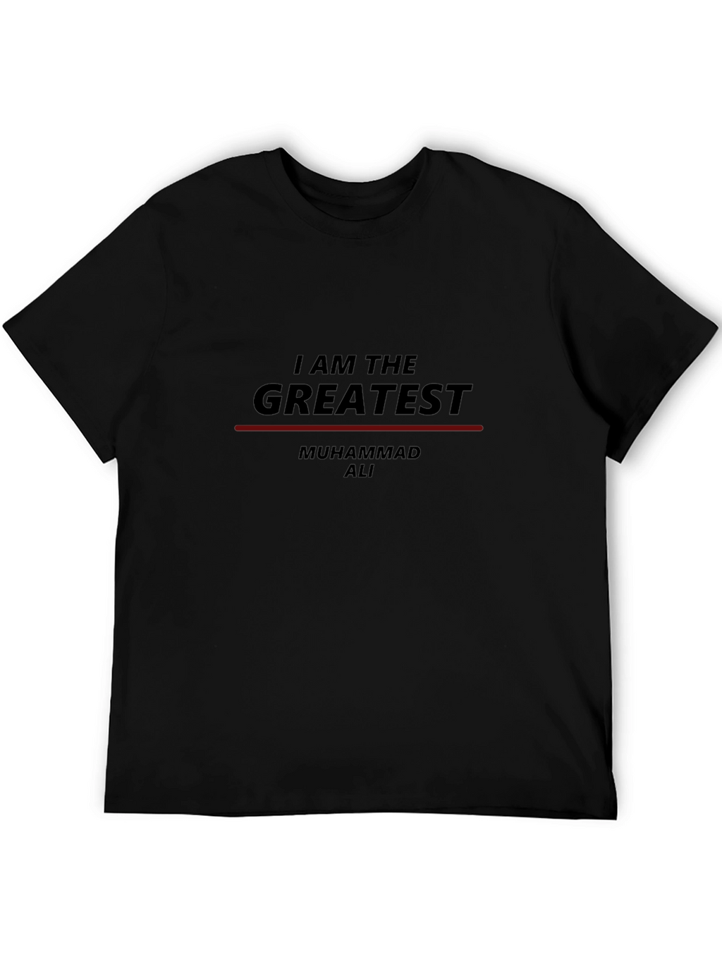 I Am The Greatest - Muhammad Ali Black T-Shirt
