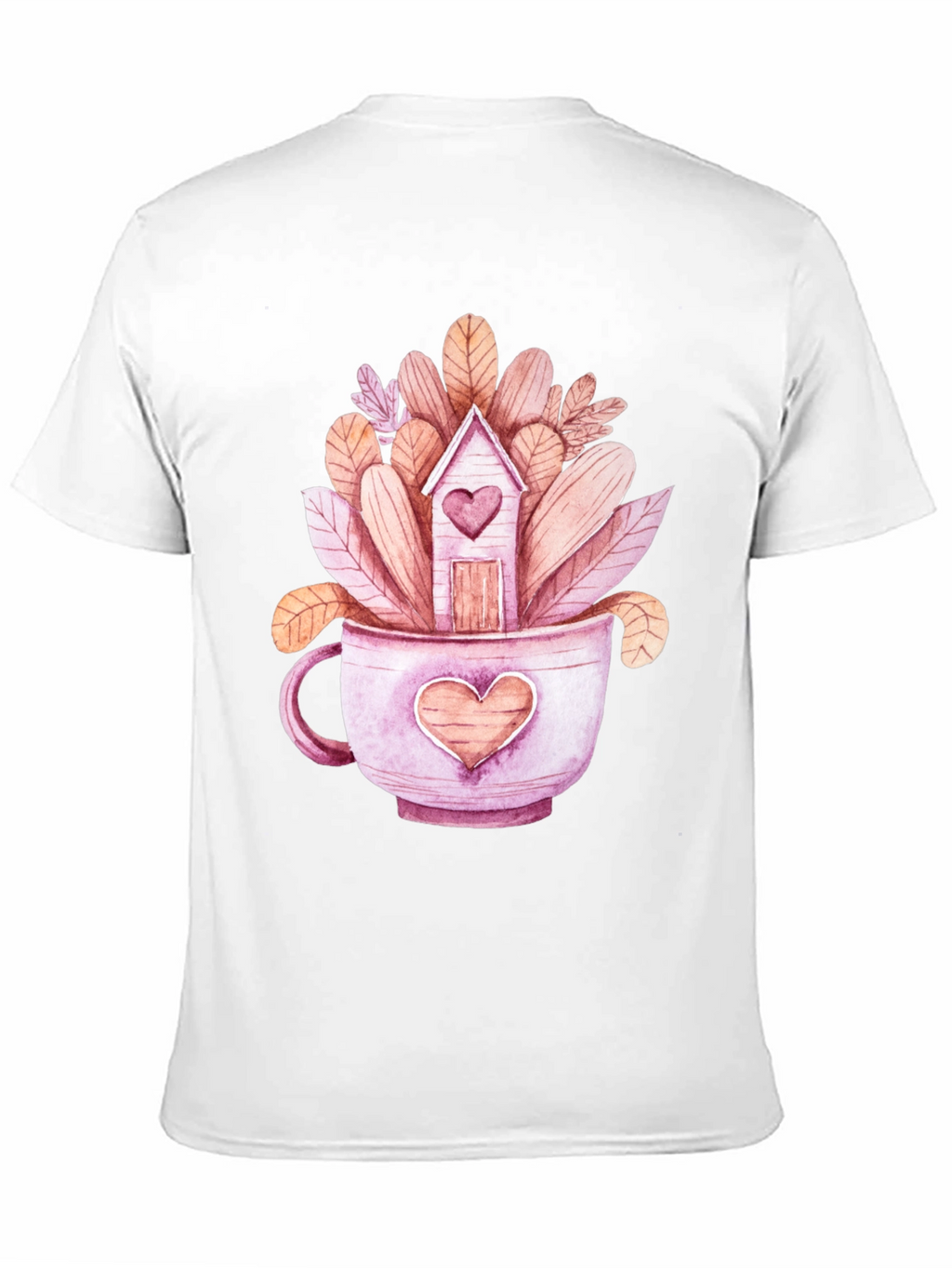 Heart Home Tea Cup T-Shirt