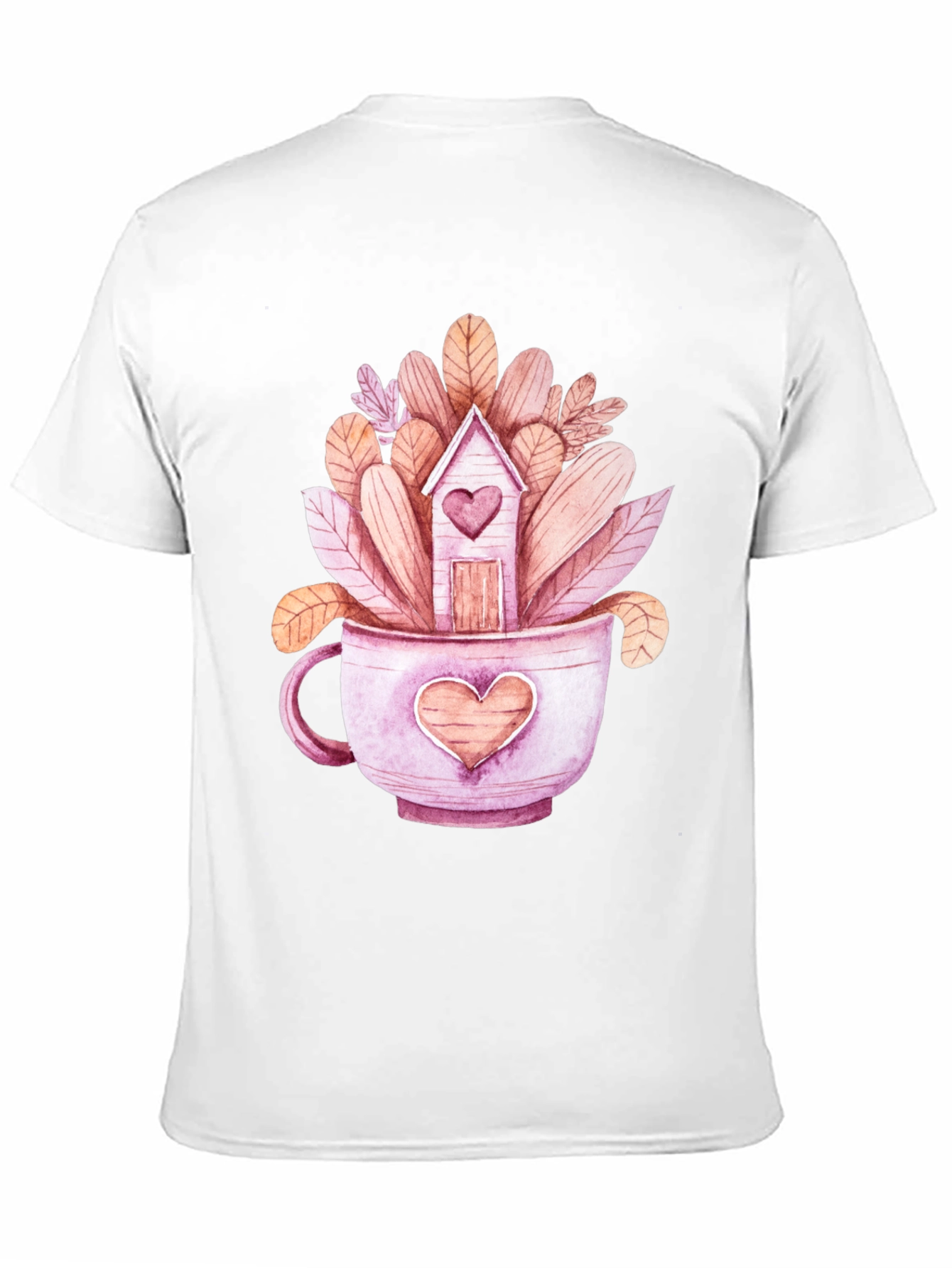 Heart Home Tea Cup T-Shirt