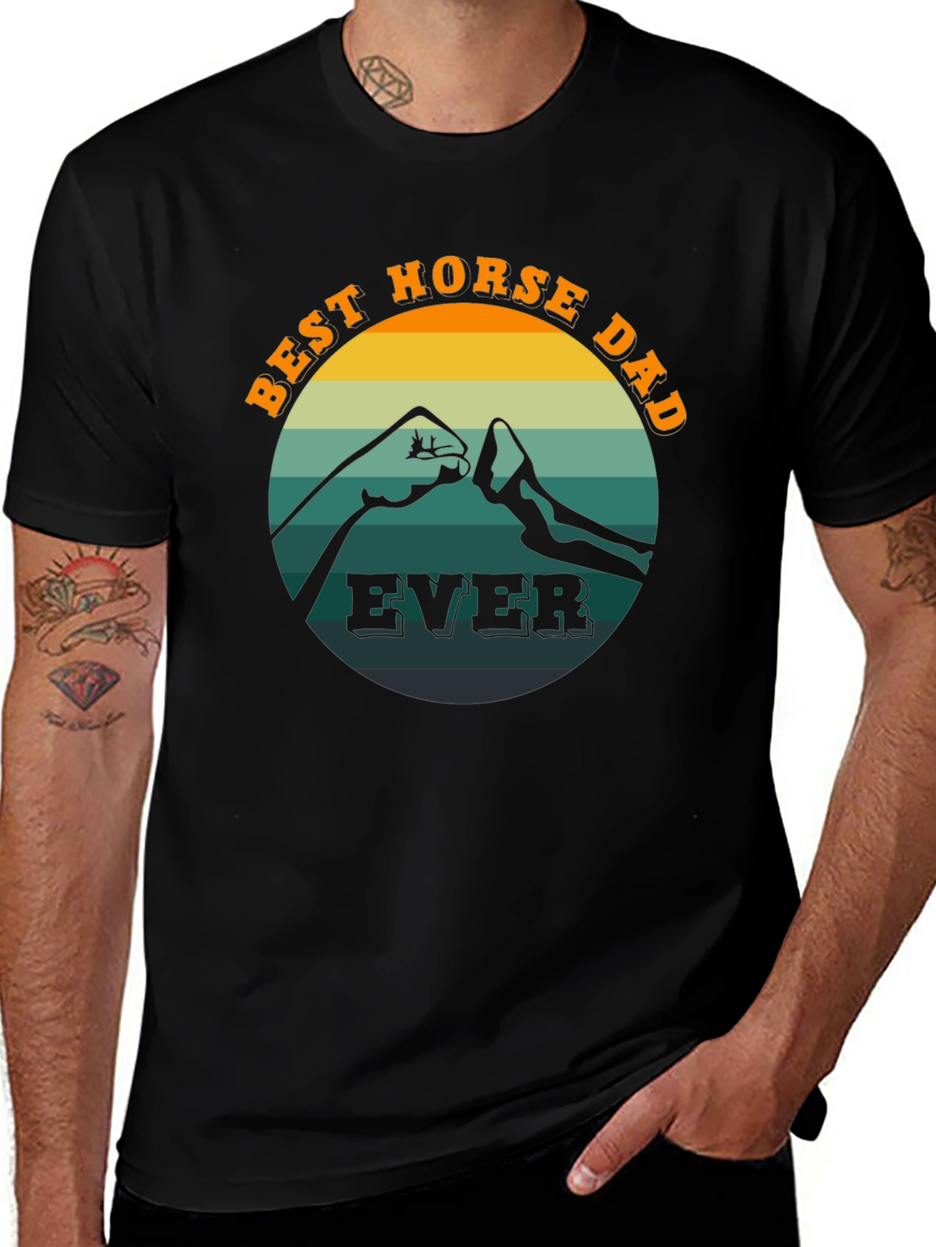 Best Horse Dad Ever T-Shirt