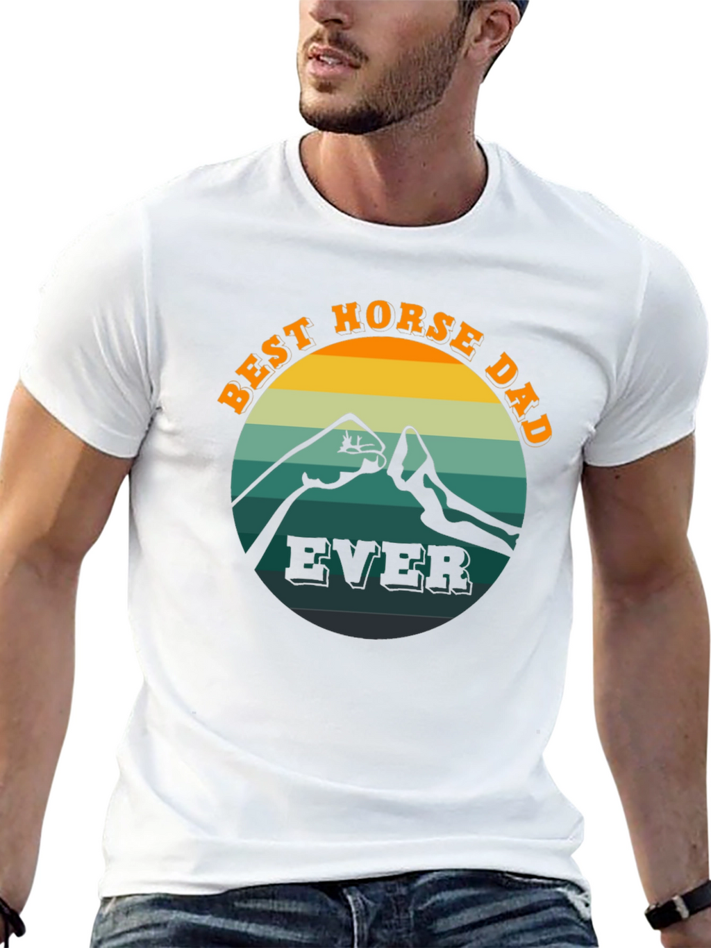 Best Horse Dad Ever T-Shirt
