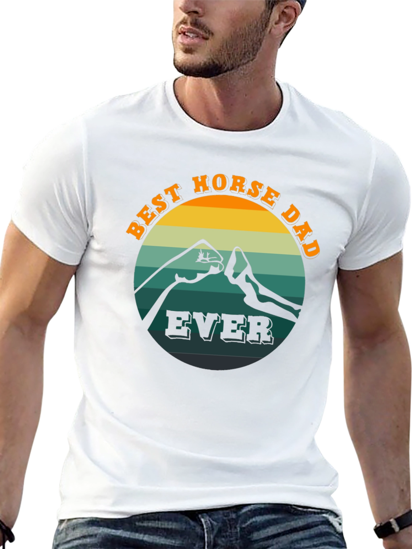 Best Horse Dad Ever T-Shirt