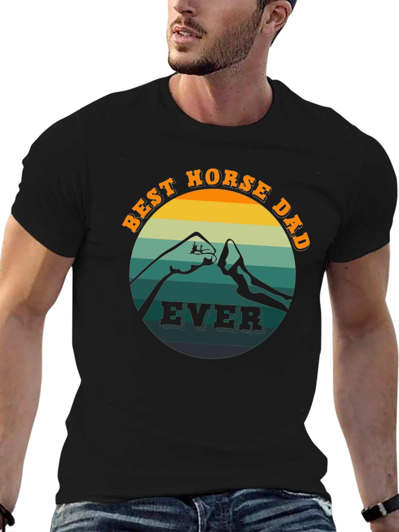 Best Horse Dad Ever T-Shirt