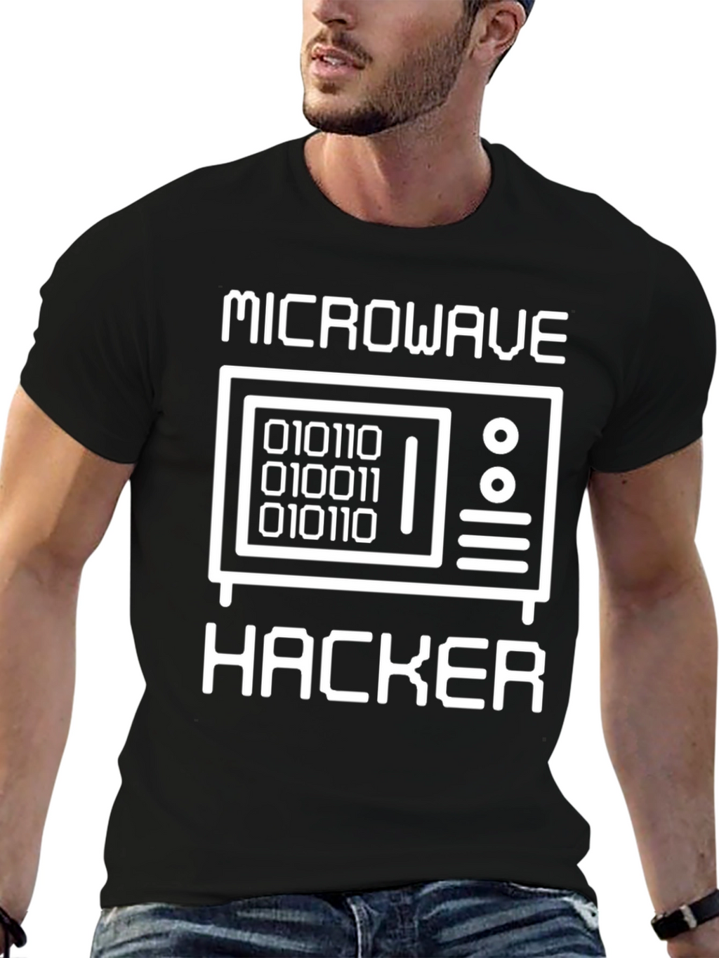 Microwave Hacker T-Shirt